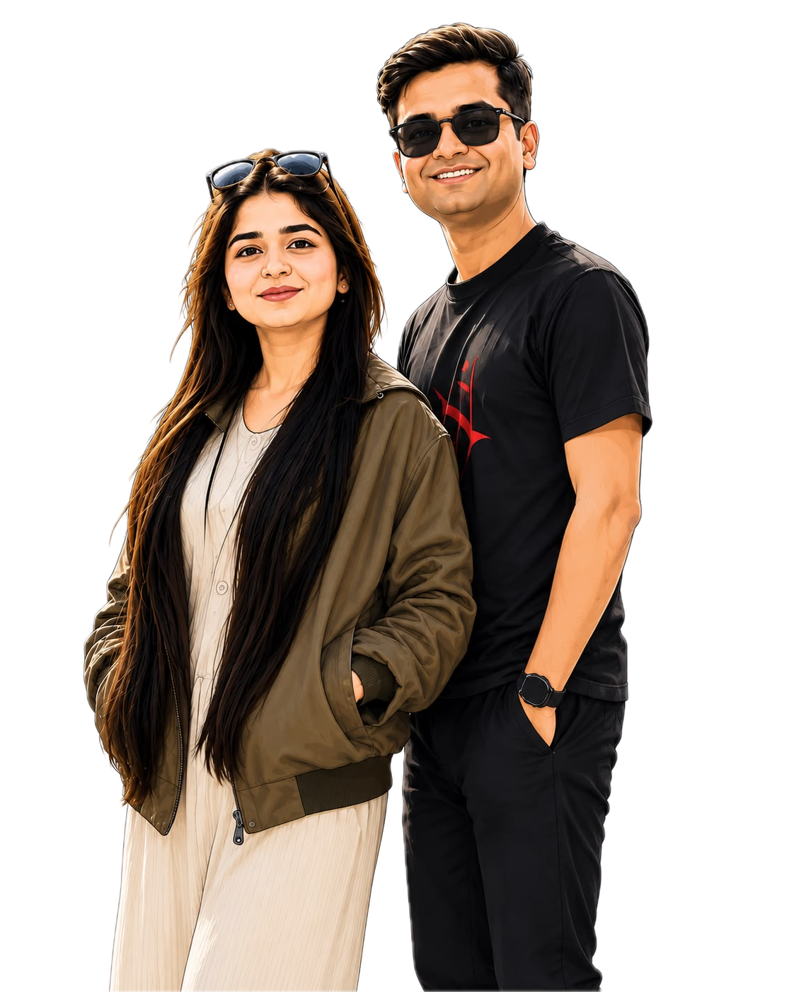 Couple Cut Out